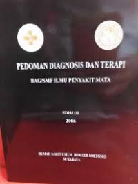 Pedoman diagnosis dan terapi bag/smf ilmu penyakit mata