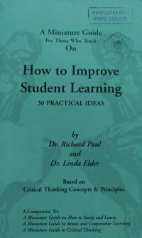 How to improve student learning