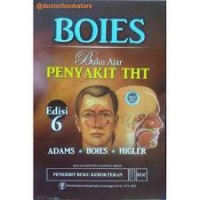 Boies Buku Ajar Penyakit THT, Edisi. 6