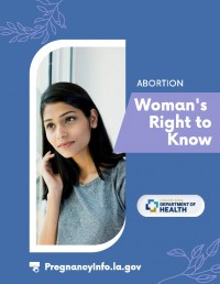 ABORTION : Woman's Right to Know