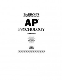 Barron's AP Psychology