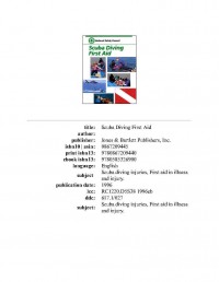Scuba Diving First Aid