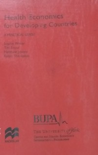 Health Economics for Developing Countries A. Practical Guide