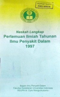 Naskah Lengkap Pertemuan Ilmiah Tahunan Ilmu Penyakit Dalam